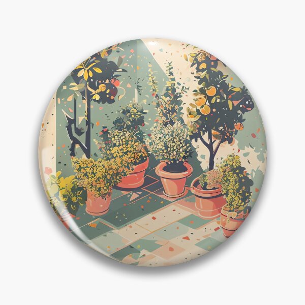 Item preview, Pistachio Courtyard Haven designed and sold by ONYX Pixee.