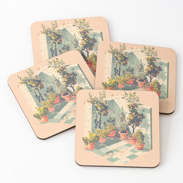 Item preview, Pistachio Courtyard Haven designed and sold by ONYX Pixee.
