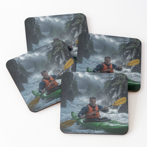 Item preview, "Storm Runner-Whitewater Kayak in the Gorge" designed and sold by SkyKing Ron.