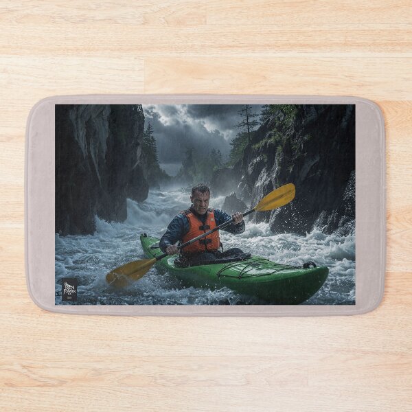 Item preview, "Storm Runner-Whitewater Kayak in the Gorge" designed and sold by SkyKing Ron.