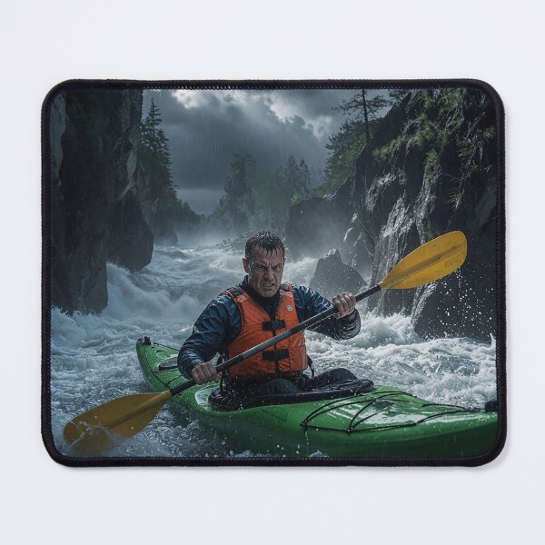 Item preview, "Storm Runner-Whitewater Kayak in the Gorge" designed and sold by SkyKing Ron.
