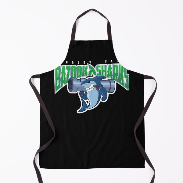 Item preview, Cartoon Shark Holding Bazooka designed and sold by mathias25.