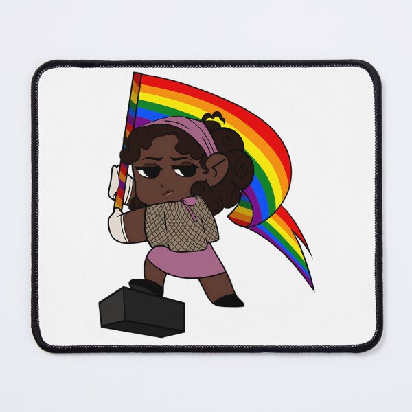 Item preview, Iwtv Claudia De Pointe Du Lac Gay Pride Sticker designed and sold by songukuve.