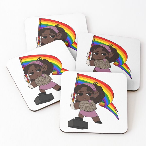 Item preview, Iwtv Claudia De Pointe Du Lac Gay Pride Sticker designed and sold by songukuve.