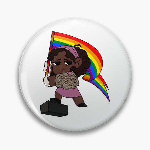 Item preview, Iwtv Claudia De Pointe Du Lac Gay Pride Sticker designed and sold by songukuve.