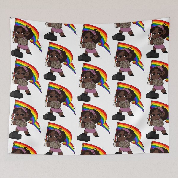 Item preview, Iwtv Claudia De Pointe Du Lac Gay Pride Sticker designed and sold by songukuve.