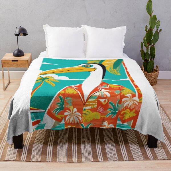 Item preview, Art - Stylized Anthropomorphic Pelican, Vintage Advertising Illustration designed and sold by World-Pets.