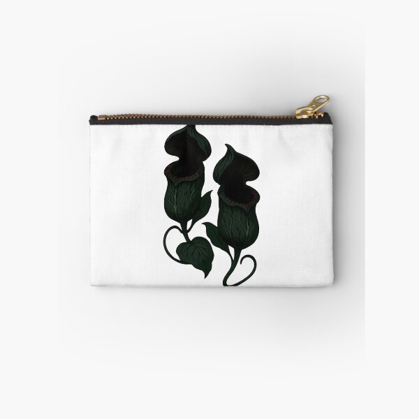 Item preview, Ominous Carnivorous Pitcher Plant Dark Botanical Sticker designed and sold by Dhenin Studio.