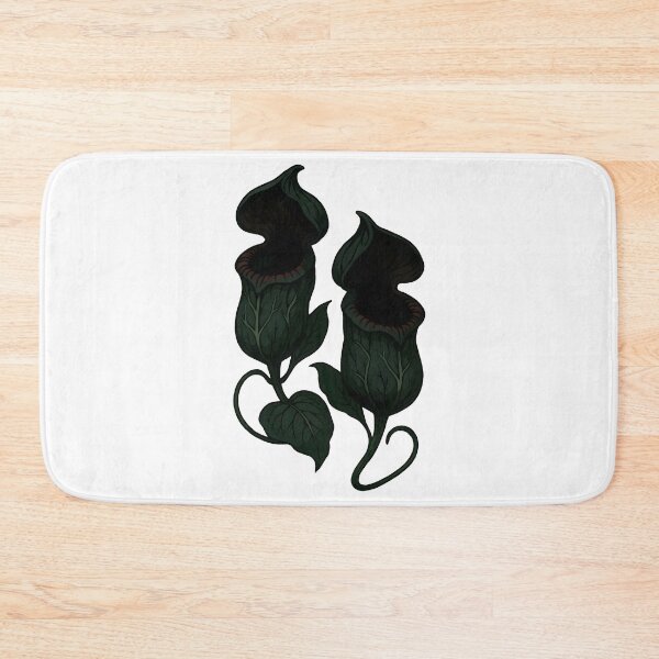 Item preview, Ominous Carnivorous Pitcher Plant Dark Botanical Sticker designed and sold by Dhenin Studio.