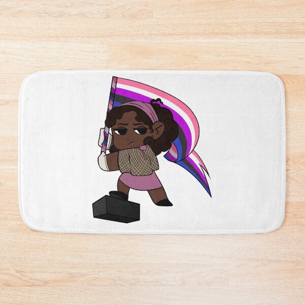 Item preview, Iwtv Claudia De Pointe Du Lac Genderfluid Pride Sticker designed and sold by songukuve.