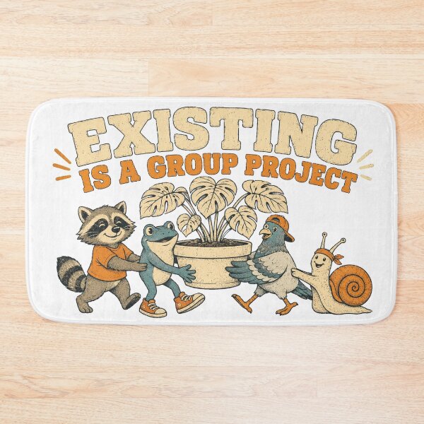 Item preview, Existing Is a Group Project designed and sold by Peak Pop Studio..