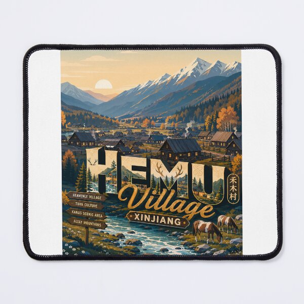 Item preview, Hemu Village Kanas Scenic Area Altay Mountains Xinjiang China designed and sold by StampMyPassport.