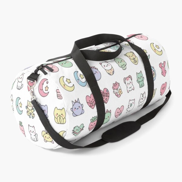 Item preview, "Micro Kawaii Animal Grid" Pastel Mini Icons Pattern - Cute Squishy Chibi Art - Dark Pastel Aesthetic designed and sold by BestChoiceService.
