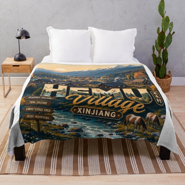 Item preview, Hemu Village Kanas Scenic Area Altay Mountains Xinjiang China designed and sold by StampMyPassport.