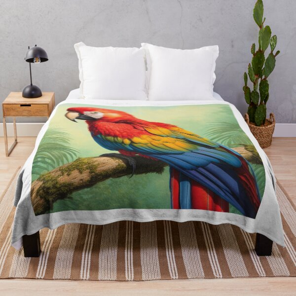 Item preview, Lesser red macaw designed and sold by ZeusGallery.