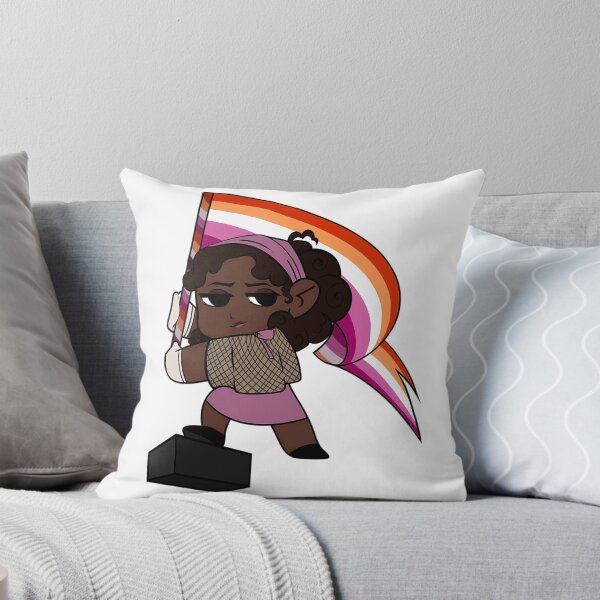 Item preview, Iwtv Claudia De Pointe Du Lac Lesbian Pride Sticker designed and sold by songukuve.