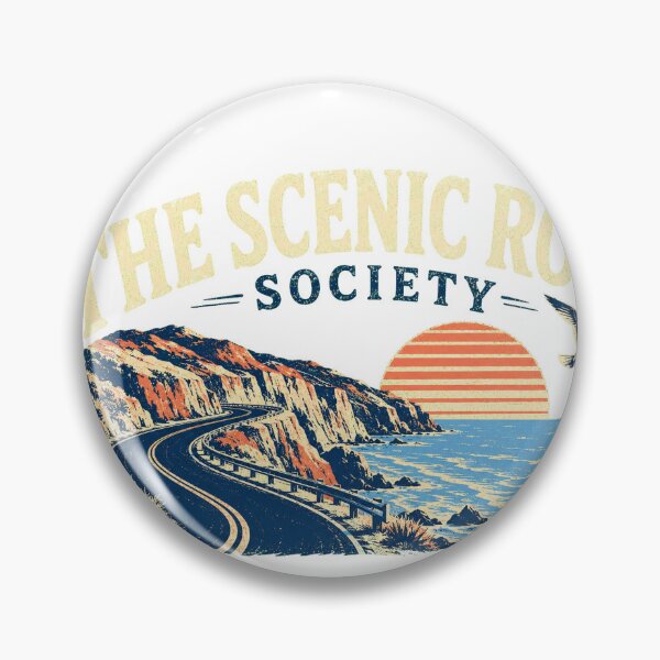 Artikelvorschau, Die Scenic Route Society entworfen und verkauft von Peak Pop Studio..
