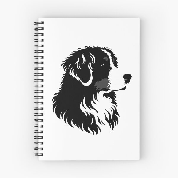 Item preview, Cute Bernedoodle Clipart | Watercolor Dog Illustration designed and sold by karimahmed84.