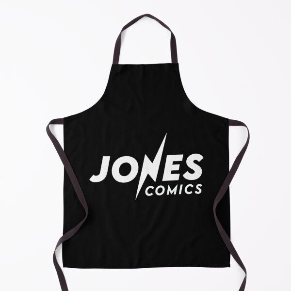 Item preview, jones comics logo white designed and sold by geohiba.