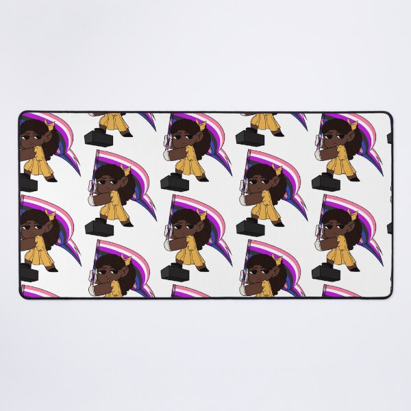 Item preview, Iwtv Claudia Yellow Dress Genderfluid Pride Sticker designed and sold by songukuve.