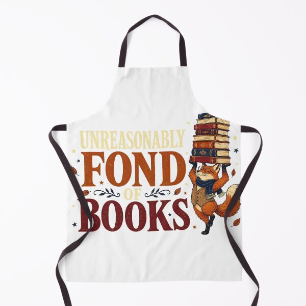 Item preview, Unreasonably Fond of Books designed and sold by Peak Pop Studio..