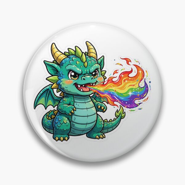 Item preview, Baby Dragon with Rainbow Fire designed and sold by Sigaro01.