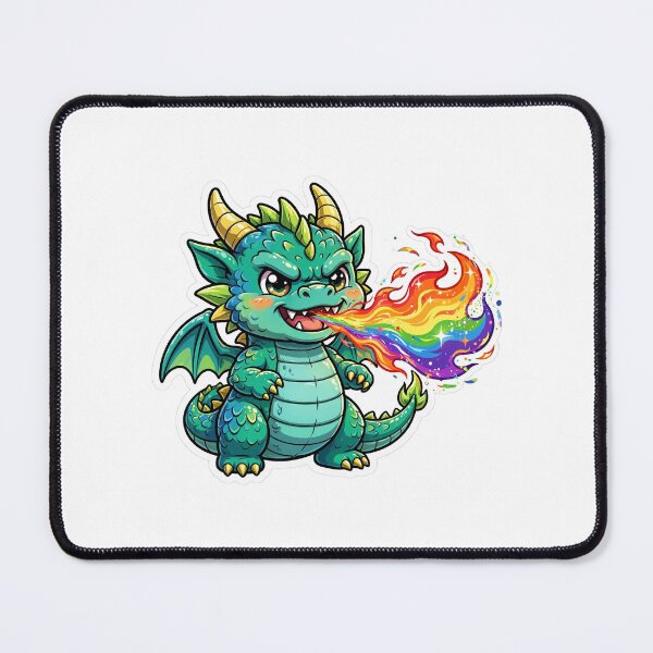 Item preview, Baby Dragon with Rainbow Fire designed and sold by Sigaro01.