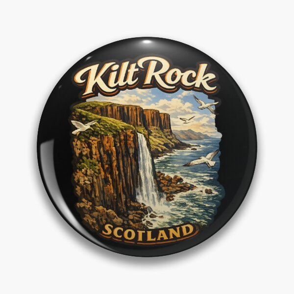 Item preview, Kilt Rock Scotland Ideal for travel lovers designed and sold by DamioPolArt.