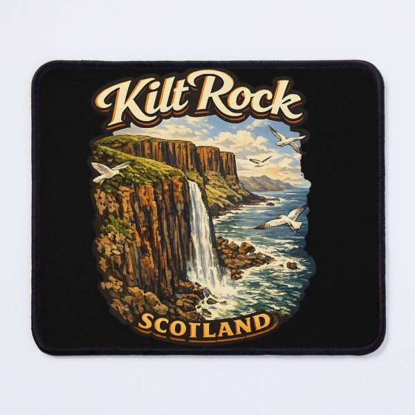 Item preview, Kilt Rock Scotland Ideal for travel lovers designed and sold by DamioPolArt.