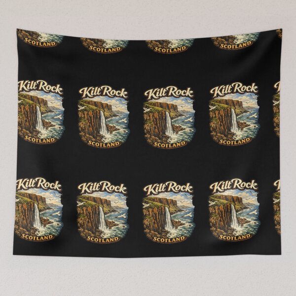 Item preview, Kilt Rock Scotland Ideal for travel lovers designed and sold by DamioPolArt.