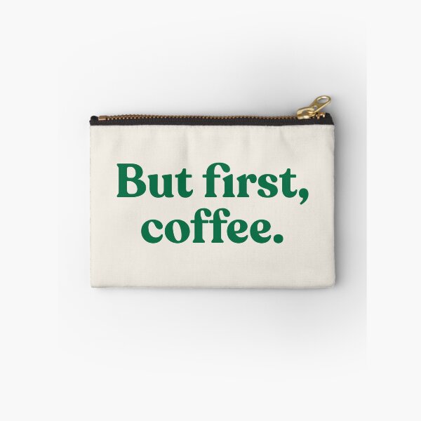 Item preview, "But first, coffee." designed and sold by PrettiPrintts.