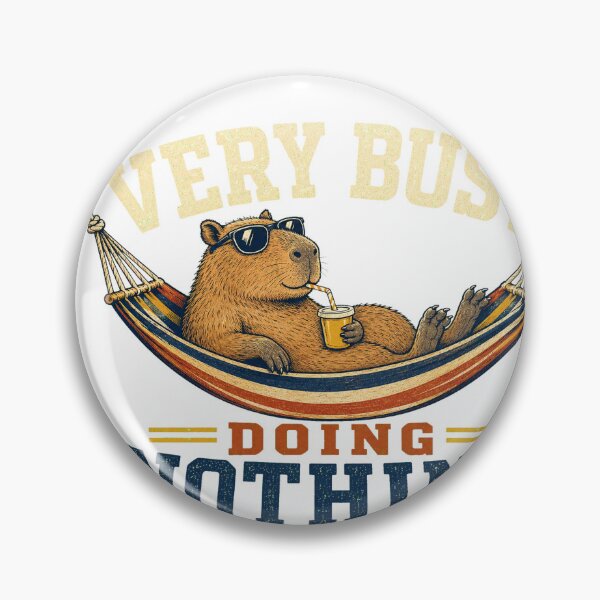 Item preview, Very Busy Doing Nothing designed and sold by Peak Pop Studio..