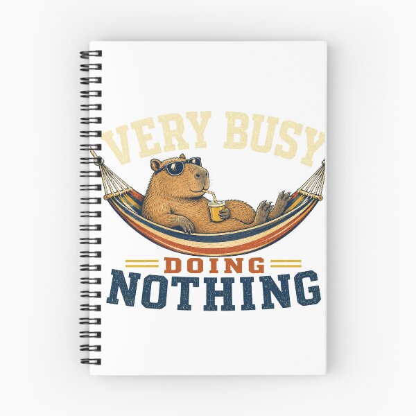 Item preview, Very Busy Doing Nothing designed and sold by Peak Pop Studio..