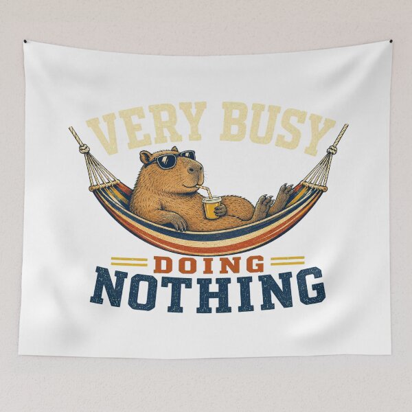 Item preview, Very Busy Doing Nothing designed and sold by Peak Pop Studio..