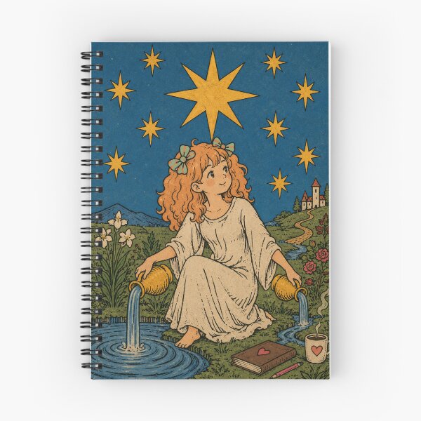 Item preview, The Star Maiden Pouring Celestial Water designed and sold by Monster Eat(is) Me.