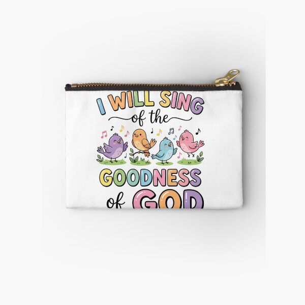 Item preview, I Will Sing Of The Goodness Of God Cute Birds Christian Worship designed and sold by raedattia.