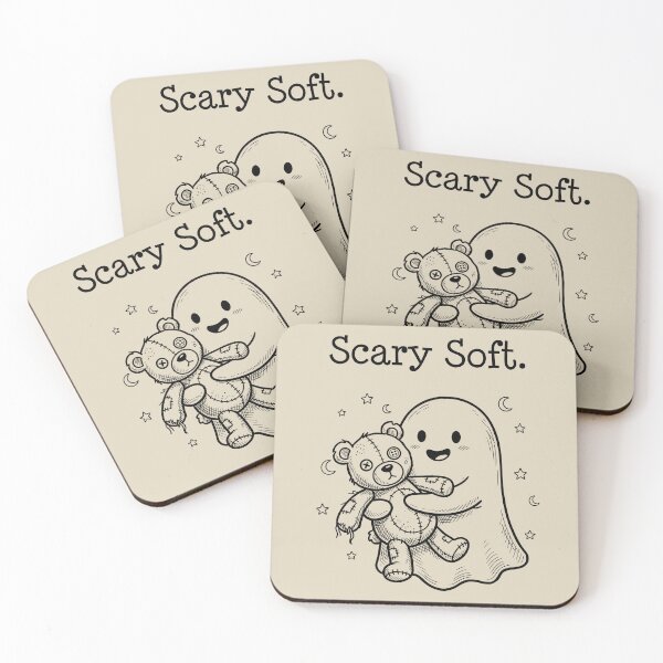 Item preview, Ghostly Hug - Scary Cute designed and sold by bapupa.