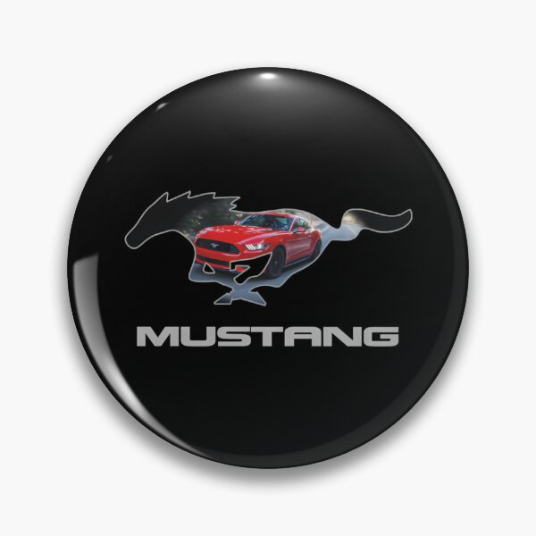 Item preview, for.d mus.tang logo (red on black) designed and sold by geohiba.