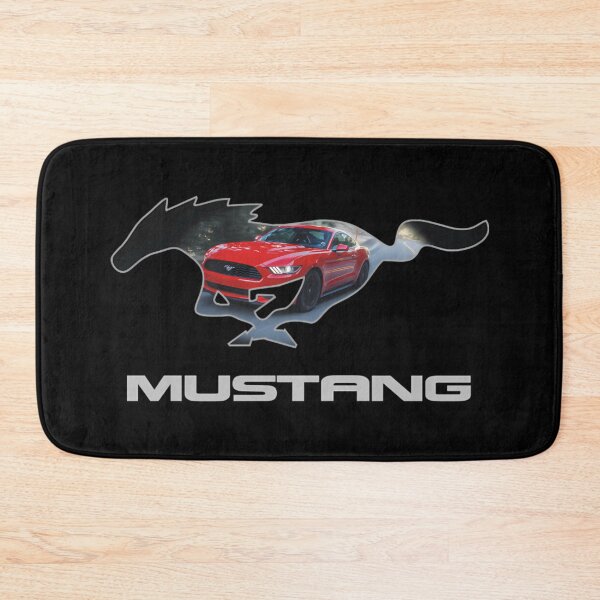 Item preview, for.d mus.tang logo (red on black) designed and sold by geohiba.