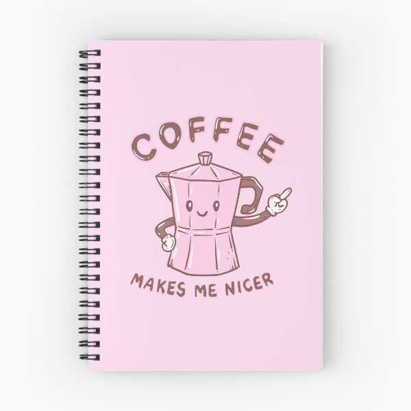 Item preview, Coffee Makes Me Nicer designed and sold by Jess.a.creates.