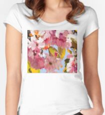 Painting Women's Fitted Scoop T-Shirt