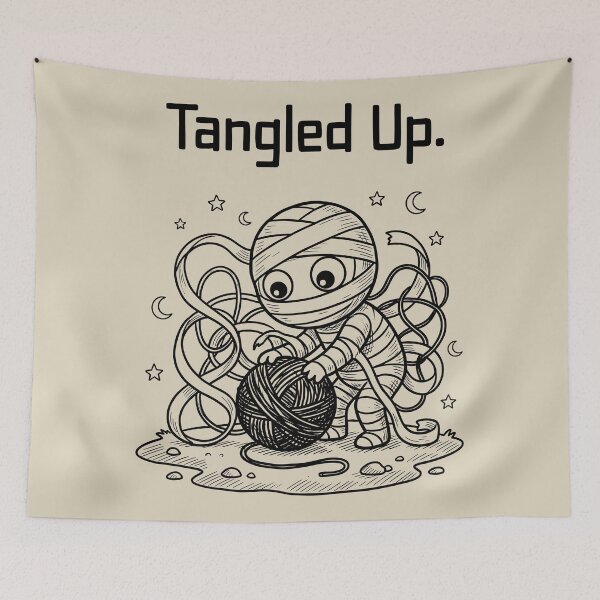 Item preview, Mummy Wrap - Scary Cute designed and sold by bapupa.