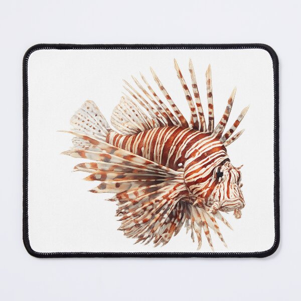 Item preview, Lionfish Watercolour Illustration designed and sold by Jaruart.