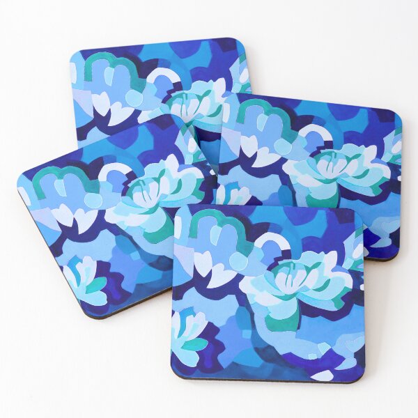 Item preview, Icy Blue lagoon" by Jenette Hewitt JKH63 designed and sold by Jenette Hewitt Art.