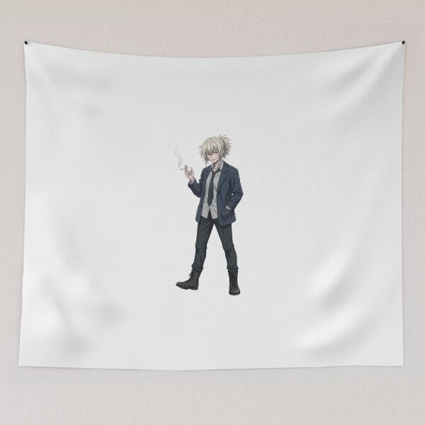 Item preview, Blonde Anime Rebel Girl in Suit | Dark Manga Aesthetic Streetwear Character designed and sold by Bhaskar Digital Art.