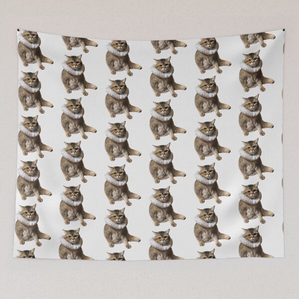 Item preview, Cute Cat Wearing a Donut Collar designed and sold by Catsmoment.