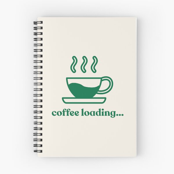 Item preview, Simple "Coffee Loading..." Design designed and sold by PrettiPrintts.