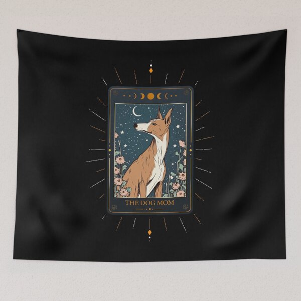 Item preview, Funny Ibizan Hound Tarot Card Dog Mothers Day Mom designed and sold by rafaeltto.