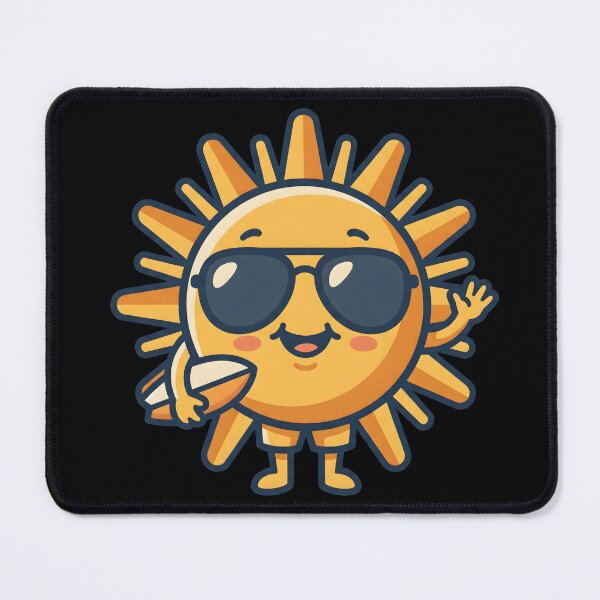 Item preview, Cute Retro Sun with Sunglasses – Vintage Cartoon Summer designed and sold by fawzimorsy.