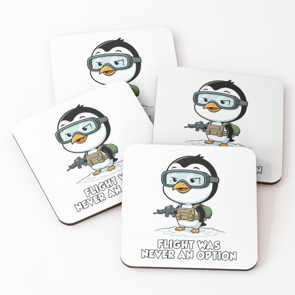 Item preview, Funny Tactical Penguin Flight was Never an Option designed and sold by SketchDrSketch.